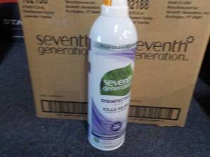 lot 66 image: 16 x 13.9 oz Cans Seventh Generation Disinfectant Spray
