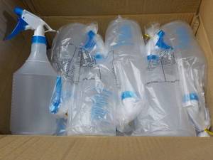 lot 78 image: 12 Whitmor Spray Bottles...