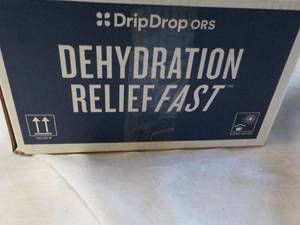lot 93 image: 100 Packets Drip Drops Dehydration Relief Fast Lemon