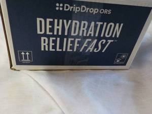 lot 96 image: 100 Packets Drip Drops Dehydration Relief Fast Lemon
