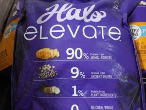 lot 137 image: 20 lb. Bag Halo Elevate Health Grains Puppy Food