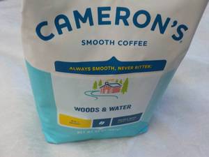 lot 161 image: Camerons Woods and Water Whole Bean Light Roast Coffee