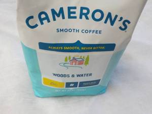 lot 162 image: Camerons Woods and Water Whole Bean Light Roast Coffee