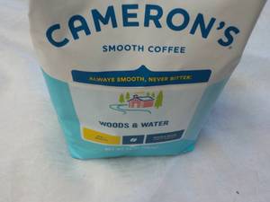 lot 164 image: Camerons Woods and Water Whole Bean Light Roast Coffee