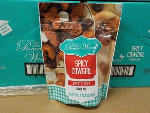 lot 199 image: 8 x 7 oz Bags The Pioneer Women Snack Mix past best date