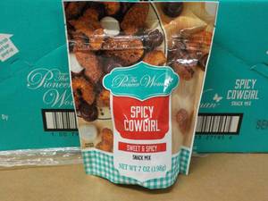 lot 200 image: 8 x 7 oz Bags The Pioneer Women Snack Mix past best date