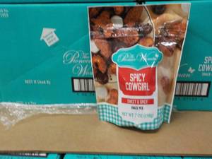 lot 202 image: 8 x 7 oz Bags The Pioneer Women Snack Mix past best date