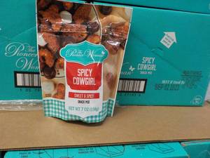 lot 203 image: 8 x 7 oz Bags The Pioneer Women Snack Mix past best date