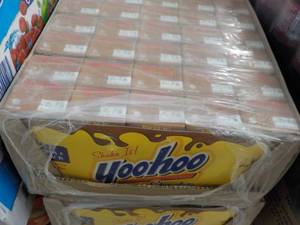 lot 219 image: 40 pack Yahoo Chocolate Drink - does not need refrigeration
