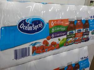 lot 226 image: 18 pack Ocean Spray - variety...
