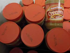 lot 231 image: 6 x 40 oz Peanut Delight Peanut Butter past best date