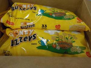 lot 235 image: 3 x 33 oz Bags Honey Buzzers Cereal Best by 10162023