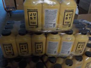 lot 308 image: 3 x 9 packs Just Eggs Refrigerated