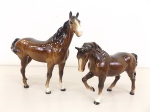 Vintage Beswick 10.5 Horse Figurines