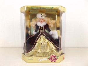 NEW Never Removed From Box 1996 and 1997 Holiday Barbies
