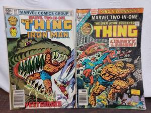 lot 7 image: Two Marvel the Thing Comics