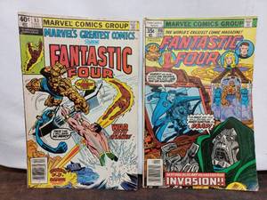 lot 13 image: Two Marvel Fantastic Four Comics