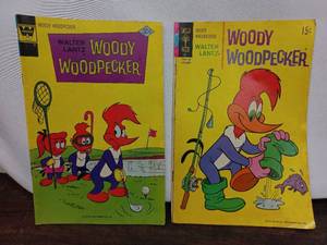 lot 18 image: Two Woody Woodpecker Comics