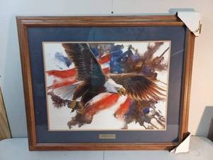 lot 35 image: Freedom Flight by Janene Grende Print