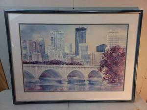 lot 37 image: Print by Lou Roman