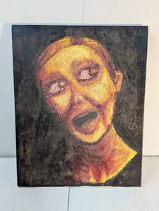 lot 39 image: Oil On Canvas Painting