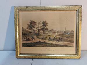 lot 40 image: Framed Saratoga Print