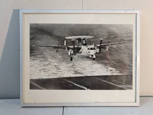 lot 45 image: Framed Airplane Print