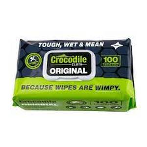 lot 19 image: Crocodile Cloth Original Oversized Cleaning Cloths 1 Pack100 Huge Cloths