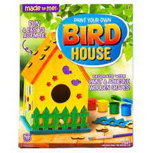 lot 35 image: Made By Me D.I.Y. Wooden Birdhouse