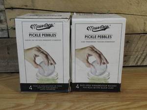 lot 48 image: TWO (2) - Masontops 4pk Pickle Pebble Fermentation Weights - Wide
