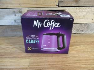 lot 49 image: MR. COFFEE Mr. Coffee 12 Cup Replacement Glass Carafe