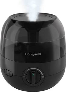 lot 55 image: Honeywell - 0.5 Gal Mini Mist Cool Humidifier - Black