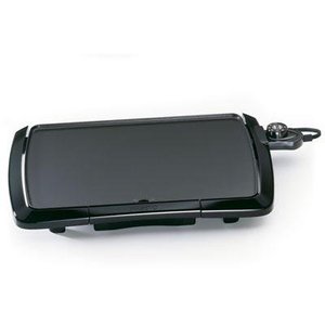 lot 61 image: Presto Cool-Touch Electric Griddle 07047, Nonstick Coating