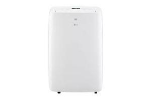 lot 66 image: LG 7,000 BTU Portable Air Conditioner Cools 300 Sq. Ft. with Dehumidifier in White