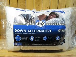 lot 72 image: Sealy Sterling Collection Down-Alternative Pillow, 2-pack  StandardQueen