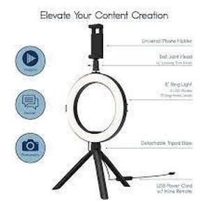lot 138 image: Tzumi Iconic LED Ring Light