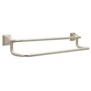 lot 203 image: Delta Everly 24 in. Wall Mounted Towel Bar in Spotshield Brushed Nickel