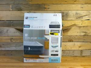 lot 242 image: Intex Dura-Beam Deluxe Hi Rise Air Bed - Queen