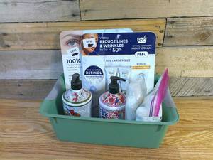 lot 259 image: Small Bin of Skincare Items