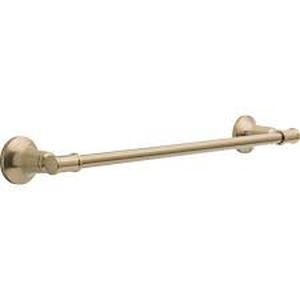 lot 202 image: Delta Delta Chamberlain 18 in. Wall Mount Towel Bar Bath Hardware Accessory in Champagne Bronze