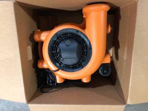 RIDGID 1625 CFM 3-Speed Portable Blower Fan Air Mover with Collapsible Handle and Rear Wheels for Water Damage Restoration Customer Returns See Pictures