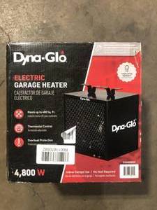 Dyna-Glo Pro 4,800-Watt 240-Volt Electric Garage Heater Customer Returns See Pictures