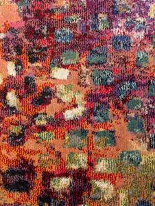 lot 56 image: Unique Colorful Loom Area Rug