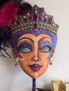 lot 193 image: Venetian Masquerade Masks
