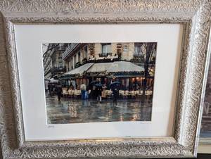 lot 194 image: Three Paris Themed Prints