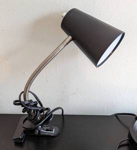 lot 196 image: Assorted Clip Lamps