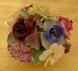 lot 235 image: Delicate Handmade Bone China Flowers