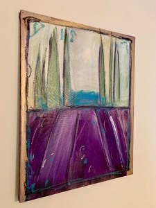 lot 139A image: Colorful Painting by B. Spoke