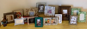 lot 137A image: Large Variety of Picture Frames