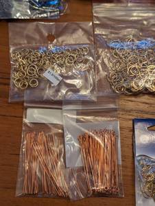 lot 211 image: Assorted Jewelry Findings